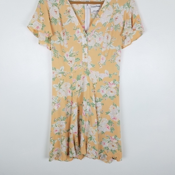 Privacy Please Amsterdam In Flora Mini Dress Floral Print Size Small - Picture 8 of 12
